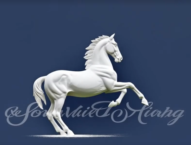 말의 해를 축하합니다.